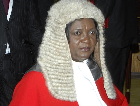 Chief Justice, Mrs Justice Georgina Theodora Wood